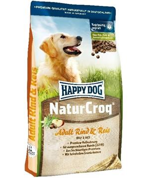 HAPPY DOG Natur Croq Rind&Rice - 15 kg