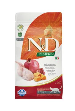 N&D GF Pumpkin CAT Quail & Pomegranate 1,5kg