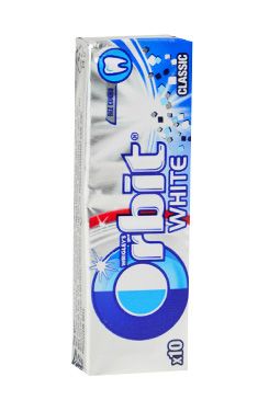 Žvýkačka Orbit dražé Classic White 10ks