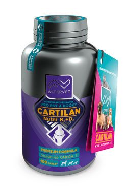 CARTILAN NUTRI K2+D3 Altervet 100tbl