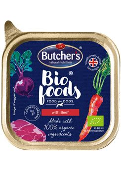 Butcher’s Dog Bio s hovězím vanička 150g