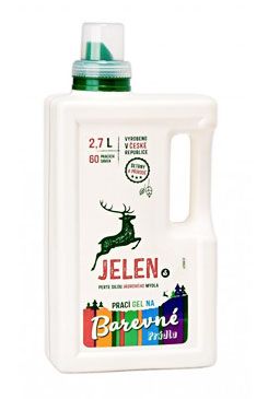 Prací prostředek Jelen color gel 2,7l 60dávek