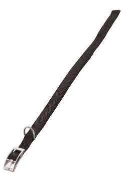 Obojek pes SOFT NYLON černý 25mm/65cm Zolux