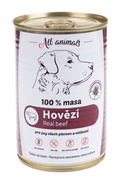 All Animals DOG hovězí mleté 400g