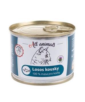 All Animals CAT losos kousky 200g