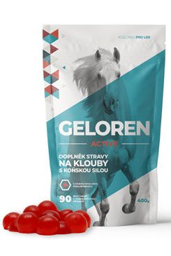 Geloren Active kloubní výživa pro lidi 400g 90tbl pomeranč