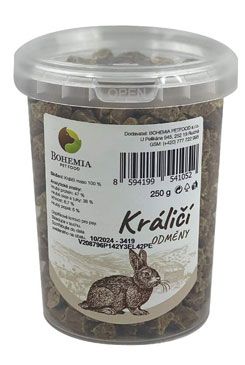 BOHEMIA Králičí odměny 250g