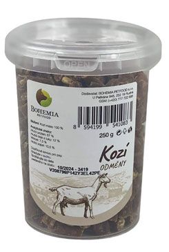 BOHEMIA Kozí odměny 250g