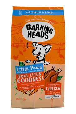 BARKING HEADS Little Paws Bowl Lickin Good Chick 6kg