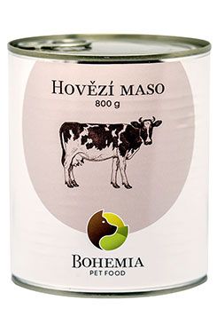 BOHEMIA MASO Hovězí ve vlastní šťávě 800g