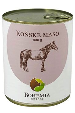 BOHEMIA MASO Koňské ve vlastní šťávě 800g