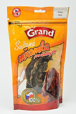 GRAND Suš. Mňamka srdce 100g