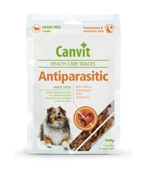 Canvit Snacks Anti-Parasitic 200g - AKCE 4+1 ZDARMA