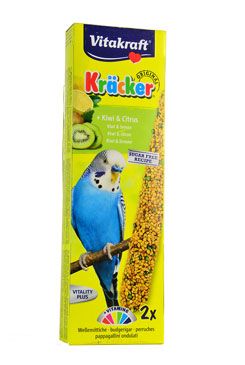 Vitakraft Bird Kräcker  Budgie Kiwi + Citrus tyč 2ks