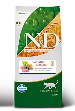 N&D LG CAT Adult Lamb & Blueberry 10kg