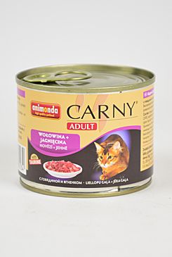 Animonda konz. kočka Adult hovězí/jehněčí 200g