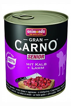 Animonda GRANCARNO konz. SENIOR tele/jehněčí 800g